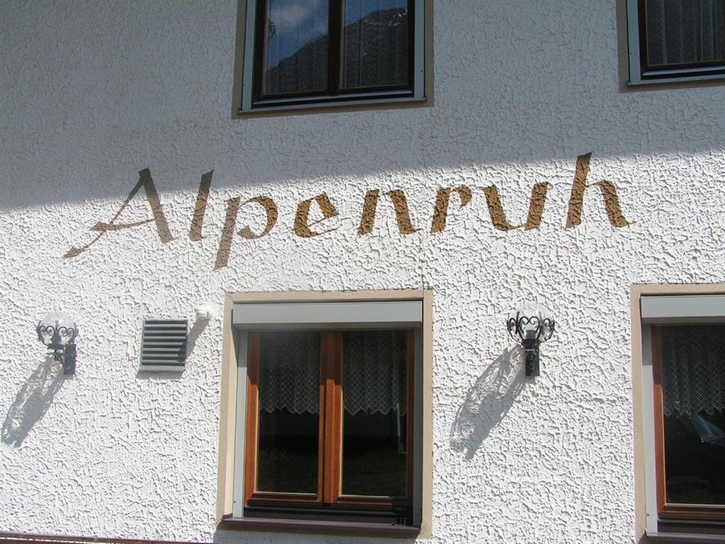 Apartmán Gastehaus Alpenruh Holzgau Exteriér fotografie