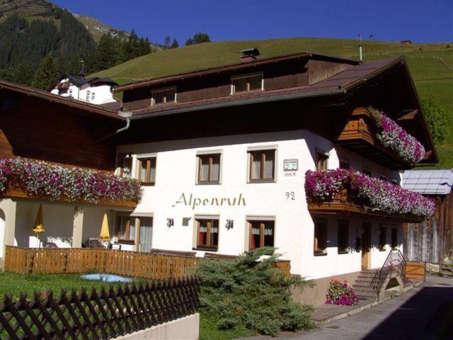 Apartmán Gastehaus Alpenruh Holzgau Exteriér fotografie